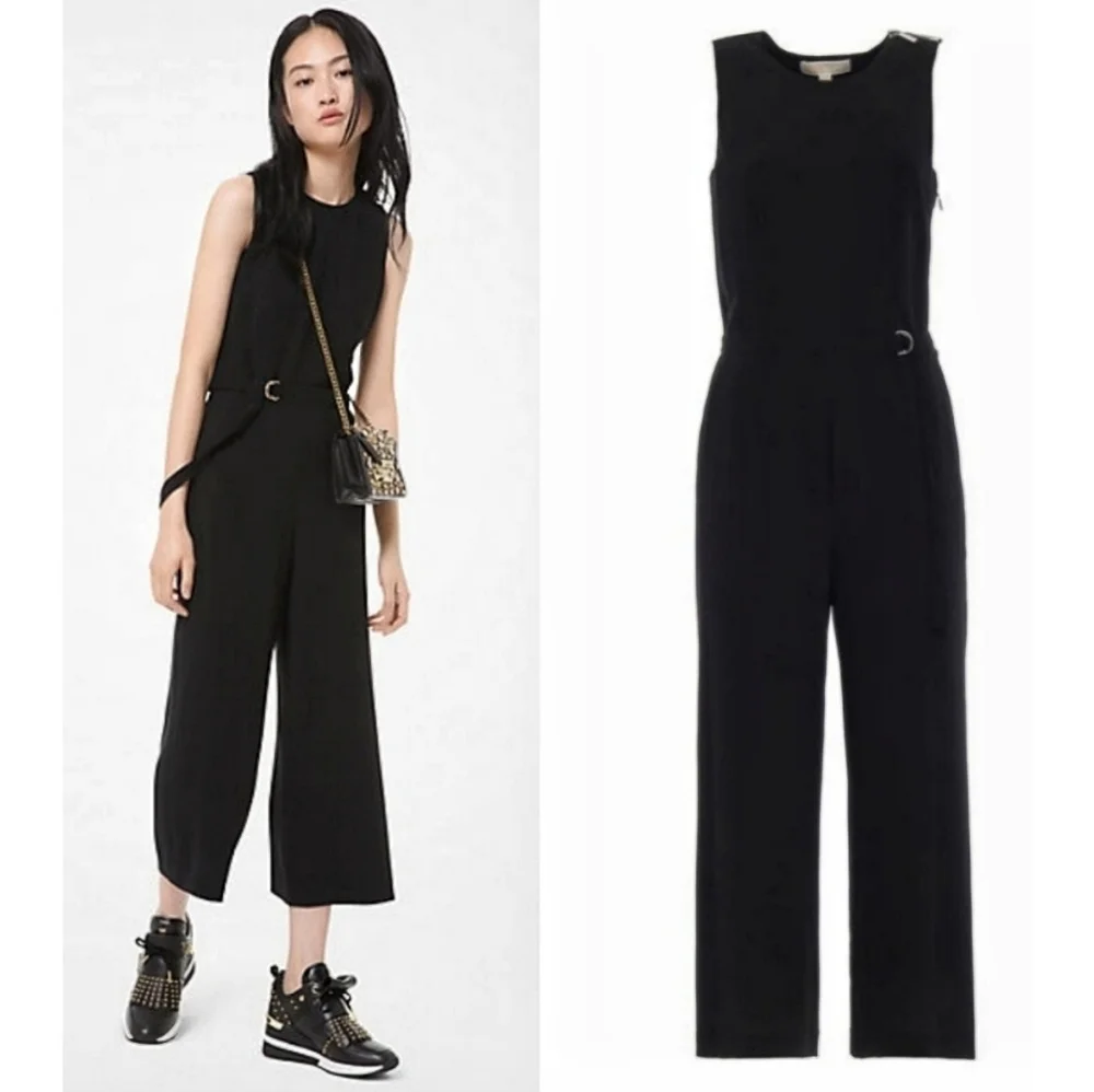 Michael Kors | Sleeveless‎ Jumpsuit 4 Black